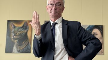 Tikšanās ar rakstnieku, žurnālistu Rimantu Ziedoni