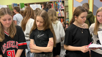 Pie mums ciemojās Jēkabpils 2.vidusskolas 6.e klases jaunieši 
