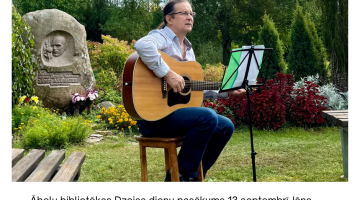 Dzejas dienu pasākumi Jēkabpils novada bibliotēkās