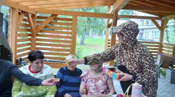 Sporta diena Mežvijās kopā ar Jēkabpils novada Leimaņu bibliotēku