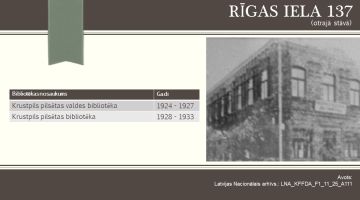 Foto mirkļi – Jēkabpils novada Galvenās bibliotēkas vēsture 1924.-1959.