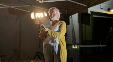 Dzejas vakars Vecpilsētas laukumā