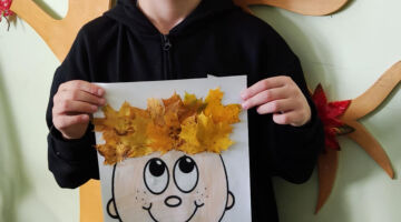 Rudens un bērni ir īstie mākslinieki!