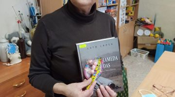 Jēkabpils Galvenās bibliotēkas Lieldienu zaķu darbi