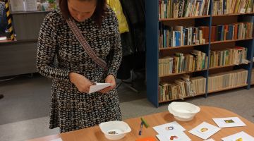 Tematisks pasākums kopā ar bibliotēkas draugiem: 