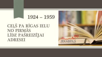 Foto mirkļi – Jēkabpils novada Galvenās bibliotēkas vēsture 1924.-1959.