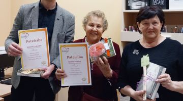 Tematisks pasākums kopā ar bibliotēkas draugiem: 