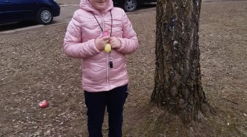 Jēkabpils Galvenās bibliotēkas Lieldienu zaķu darbi