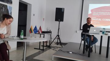 Seminārs  “Digital communication” Rokišķos