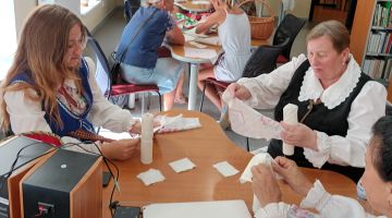 Baltkrievu tradicionālo leļļu darināšanas meistarklase