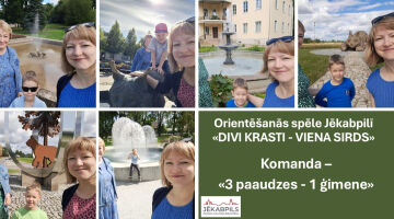 Aizraujoša orientēšanās spēle “Divi krasti – viena sirds”!