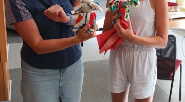 Baltkrievu tradicionālo leļļu darināšanas meistarklase
