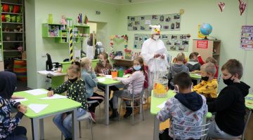 Bibliotekārā stunda ar Sūnu pamatskolu 