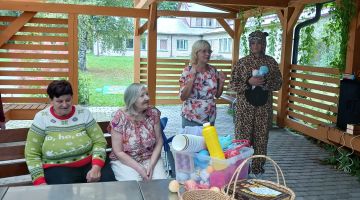 Sporta diena Mežvijās kopā ar Jēkabpils novada Leimaņu bibliotēku