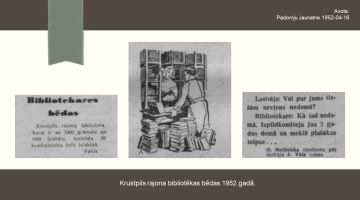 Foto mirkļi – Jēkabpils novada Galvenās bibliotēkas vēsture 1924.-1959.