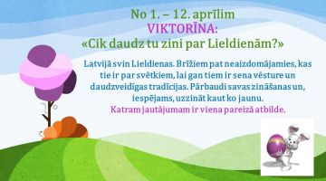 Izglītojoša un izklaidējoša viktorīna 
