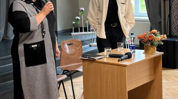Tikšanās ar dzejnieku, mūziķi un dramaturgu Aleksandru Baronu: Trīs mākslas, viena sirds