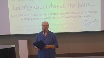Laimīgs es, ka dzīvot bija ļauts…