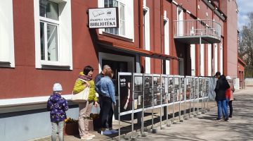 Okupācijas muzeja vizuāla informācija:  ”Latvija 1939. -1991.: no okupācijas līdz brīvībai”