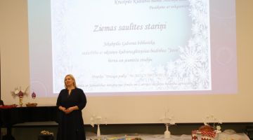 Ziemas saulītes stariņi