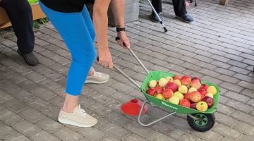 Sporta diena Mežvijās kopā ar Jēkabpils novada Leimaņu bibliotēku