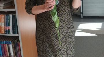 Tikšanās ar fotoizstādes “ Spārnotā iedvesma” autori Gitu Losāni