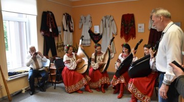 Viesi no ukrainas  pilsētas Ļvovas