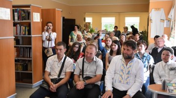 Viesi no ukrainas  pilsētas Ļvovas