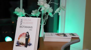 MILDAS KLAMPES - Dzejas lasījumi no jaunās grāmatas “VIENBŪTAMAIS”