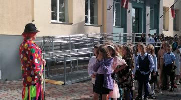 Zinību dienās pasākums pie superīgajiem skolēniem no 3.e klases!