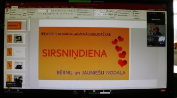 15.02. bibliotekārā stunda - SIRSNIŅDIENA! 