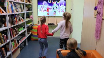 Bibliotekārā stunda ar Sūnu pamatskolu 