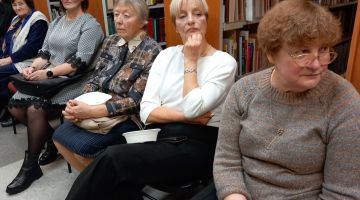 Tematisks pasākums kopā ar bibliotēkas draugiem: 
