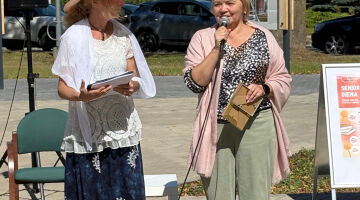 Senioru diena Krustpils parkā: kopā būšana, māksla un dzīves gudrība!