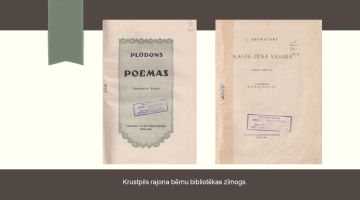 Foto mirkļi – Jēkabpils novada Galvenās bibliotēkas vēsture 1924.-1959.