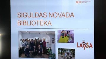 Pieredzes apmaiņas brauciens uz Siguldas novada bibliotēku