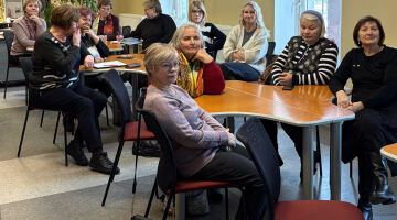 Sadarbības pasākums ar Vidusdaugavas senioru universitāti “Grāmatas, kas tevi iedvesmo rakstīt”