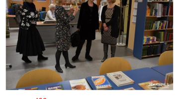 Foto mirkļi – Jēkabpils novada Galvenās bibliotēkas vēsture  2016. – 2023. 