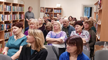 Jēkabpils novada bibliotekāru gada noslēguma pasākums Biržu bibliotēkā