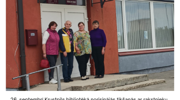 Dzejas dienu pasākumi Jēkabpils novada bibliotēkās