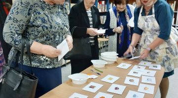 Tematisks pasākums kopā ar bibliotēkas draugiem: 