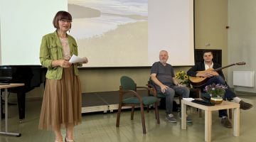 Tikšanās ar Arni Slobožaņinu  un Valentīnu Lukaševiču