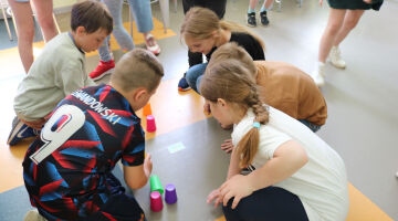 Pie mums ciemojās Neretas bērnu bibliotēkas čaklākie lasītāji