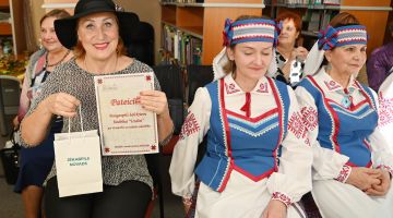 Tikšanās ar izstādes “Ainavas melnbaltajās fotogrāfijās - Retro.’’ autoru Aivaru Siliņu ( Daugavpils)