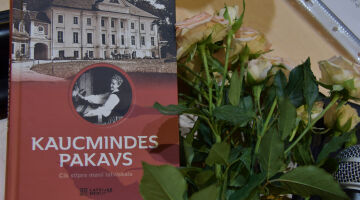 Rakstniekam Andrim Grīnbergam jauna grāmata – “KAUCMINDES PAKAVS. Cik stiprs manī latviskais”. 