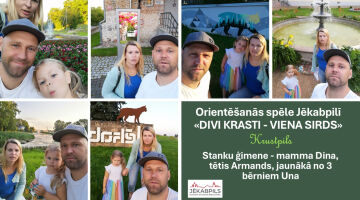 Aizraujoša orientēšanās spēle “Divi krasti – viena sirds”!