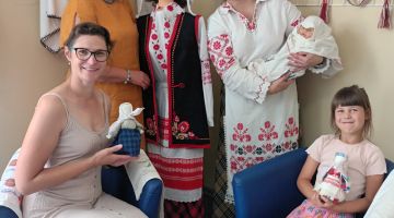 Baltkrievu tradicionālo leļļu darināšanas meistarklase