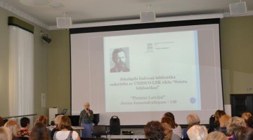Bibliotēku darbinieku seminārs Piemini Latviju (Jānim Jaunsudrabiņam 140)