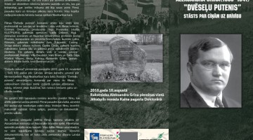 Buklets Dvēseļu putenis - stāsts par cīņām uz brīvību 1.puse