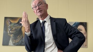 Tikšanās ar rakstnieku, žurnālistu Rimantu Ziedoni